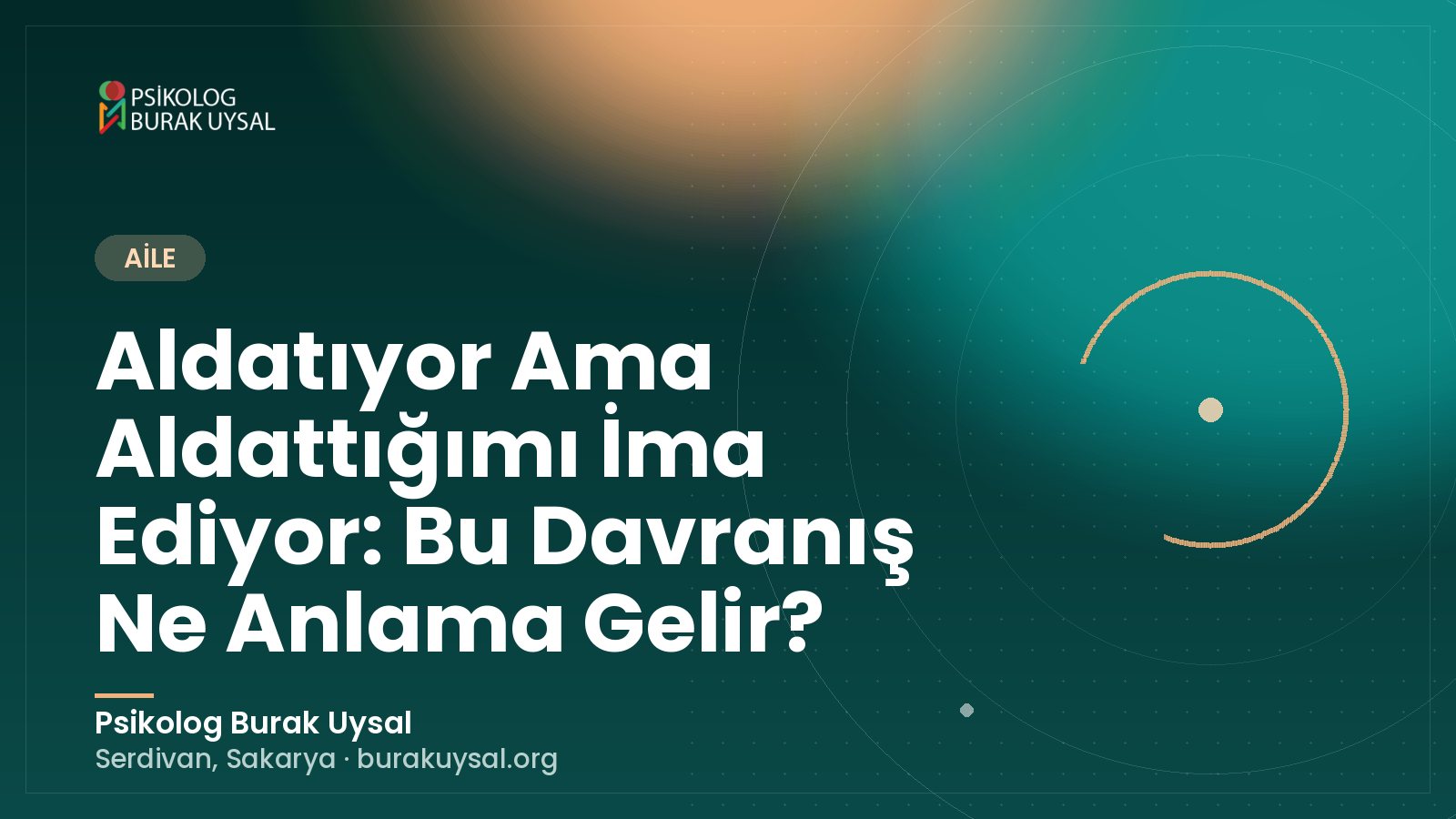 Aldatıyor Ama Aldattığımı İma Ediyor: Bu Davranış Ne Anlama Gelir?